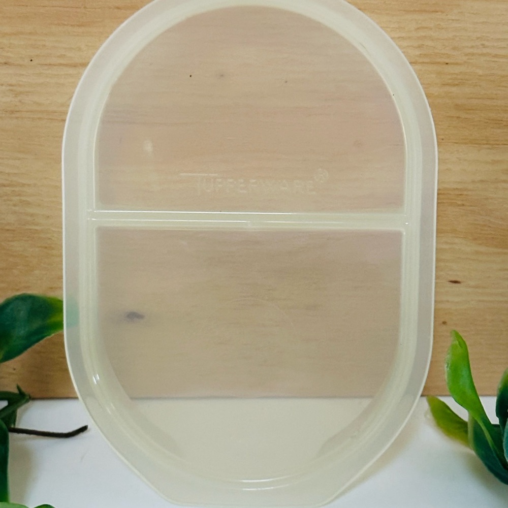 Vintage Tupperware 1-Qt Slim Fridge Door Pitcher Clear #1529-9 - Picture 6 of 7